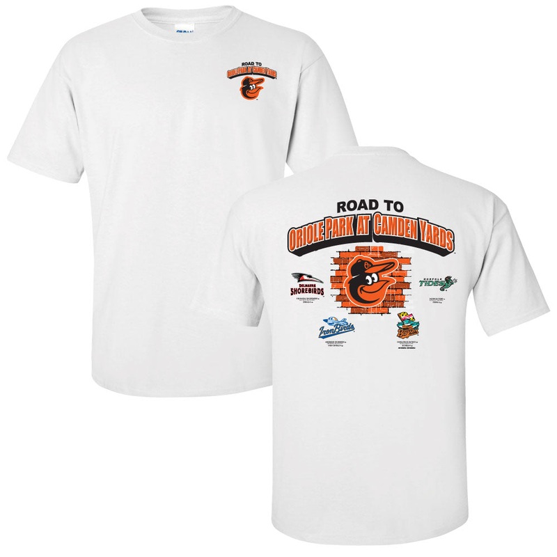 Aberdeen IronBirds – Road to Camden Yards Orioles Affiliates Tee