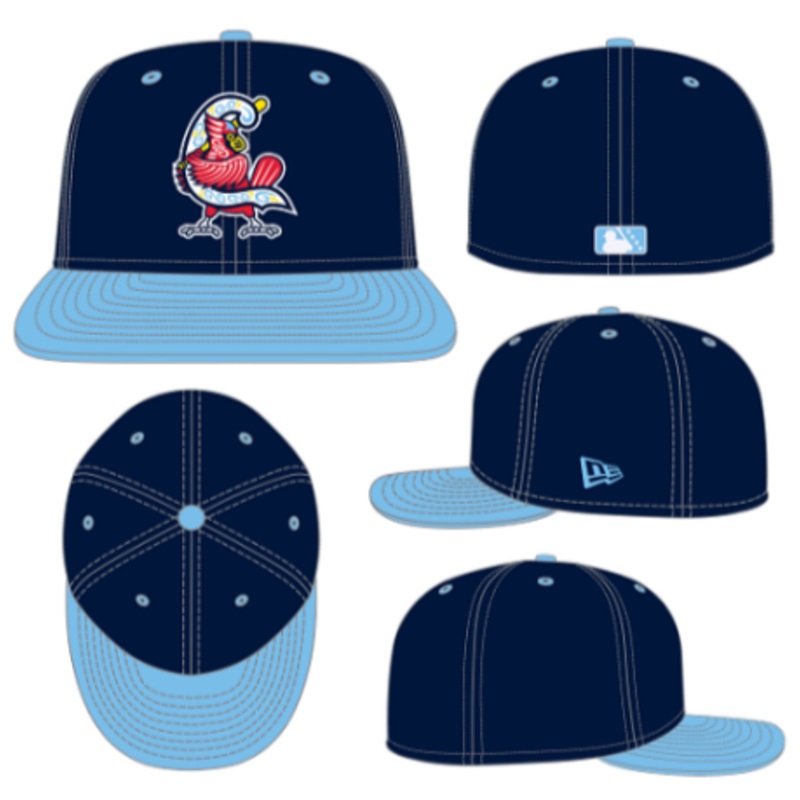 Cardenales COPA New Era 59FIFTY – Navy/Columbia ’25