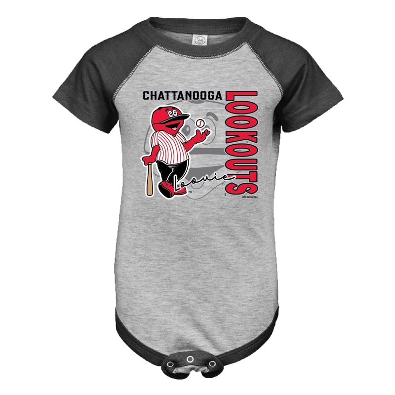 Chattanooga Lookouts Heathersmoke Infant Onsie