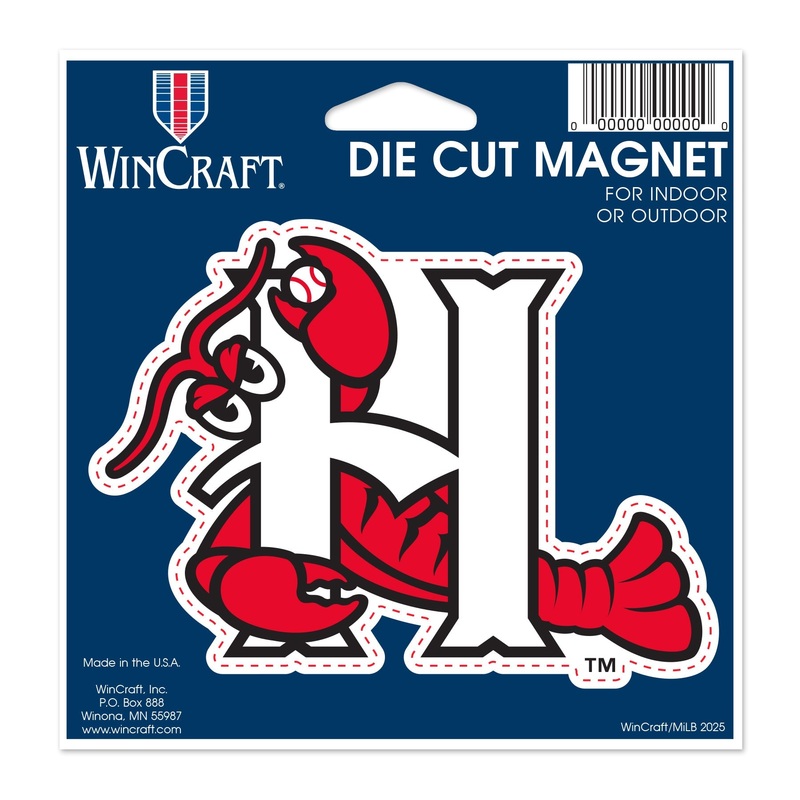 Hickory Crawdads 4.5″ x6″ Die-Cut Magnet