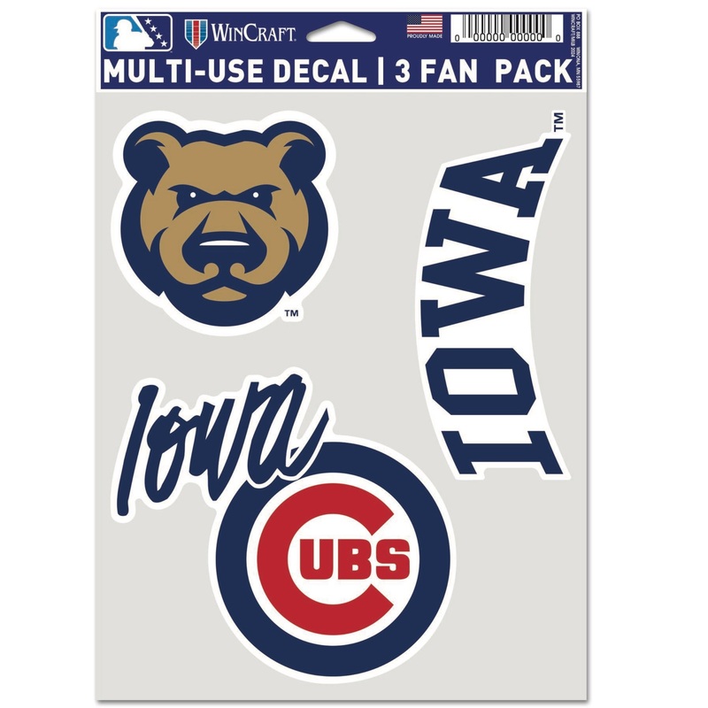 Iowa Cubs WinCraft Multi-Use Decal