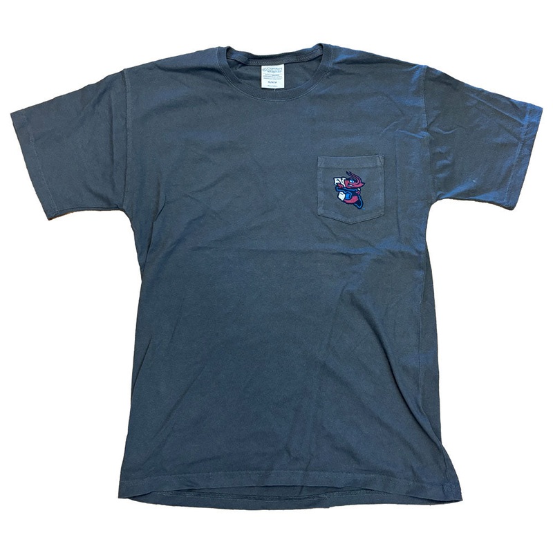 Jacksonville Jumbo Shrimp Comfort Wash Charcoal Pocket Tee