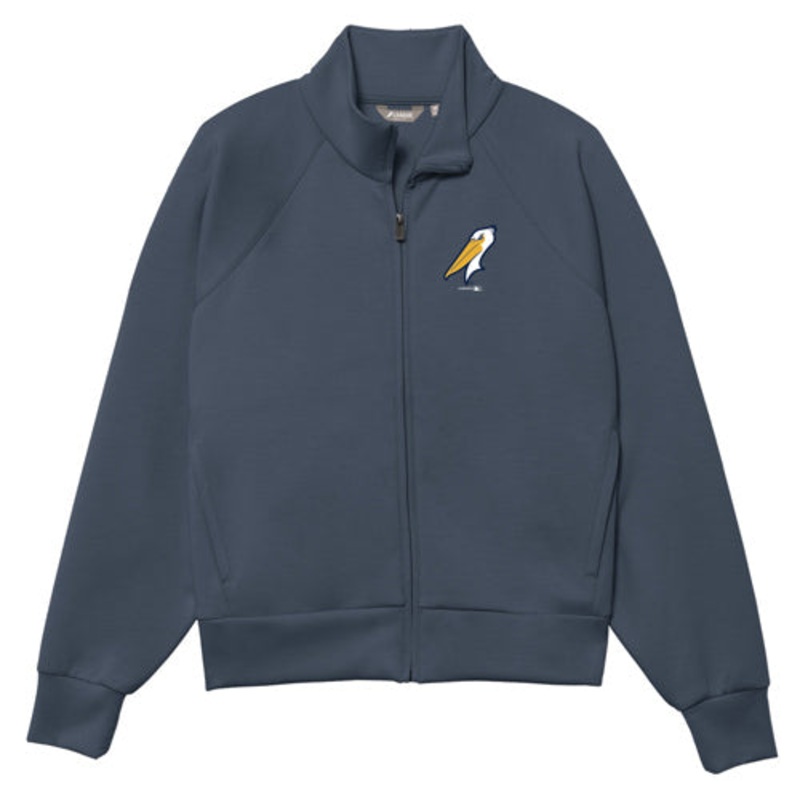 Myrtle Beach Pelicans League Ladies Denim Alternate Monterey Full Zip