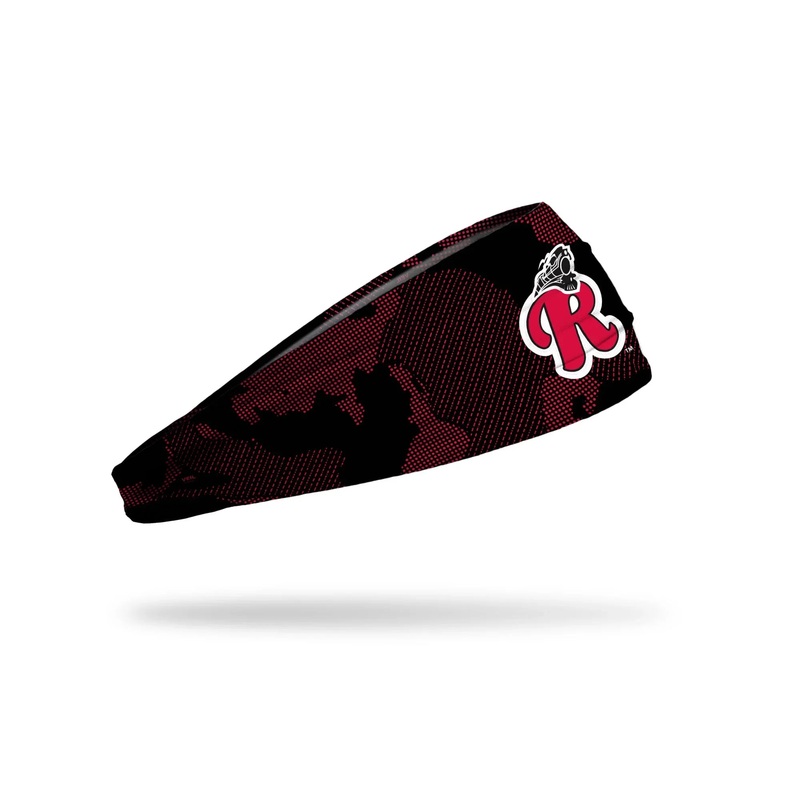 Red and Black R train Headband