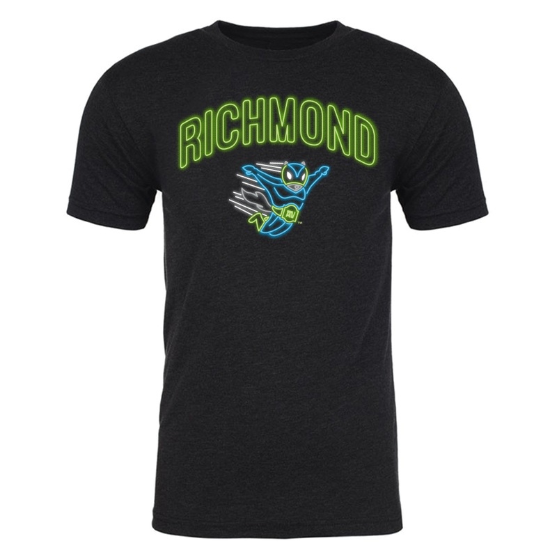 Richmond Flying Squirrels COPA AV Neon Tee