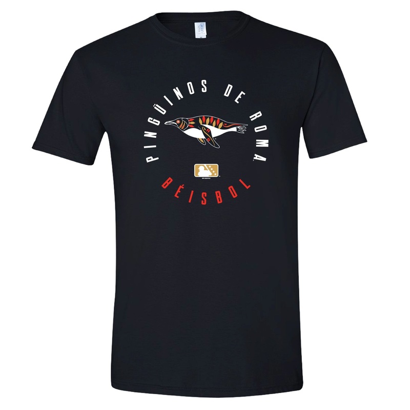 Rome Emperors Los Pinginos Black Short Sleeve T-Shirt
