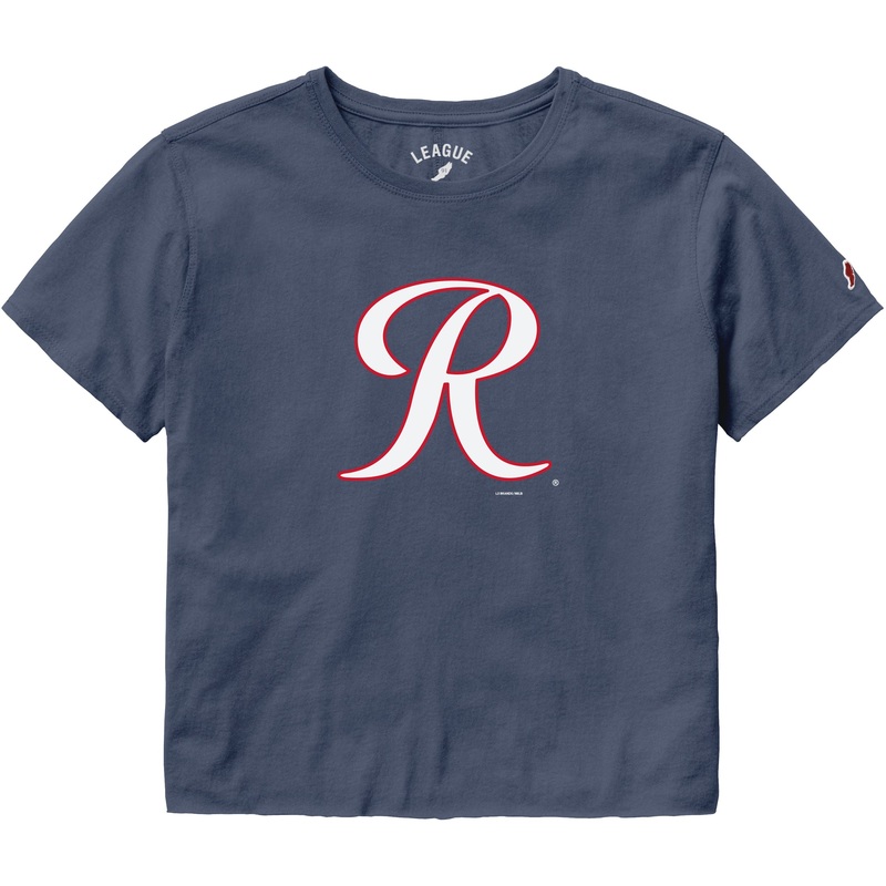 Tacoma Rainiers League Women’s Navy Crop Tee
