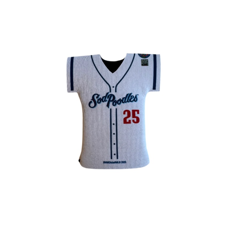 Amarillo Sod Poodles Jersey Bottle Koozie