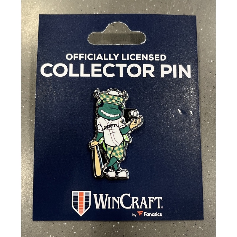 Auggie Mascot Lapel Pin