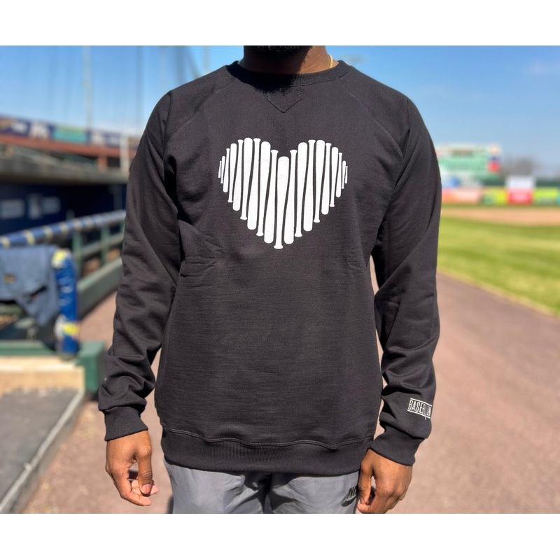 Bat Heart Crewneck