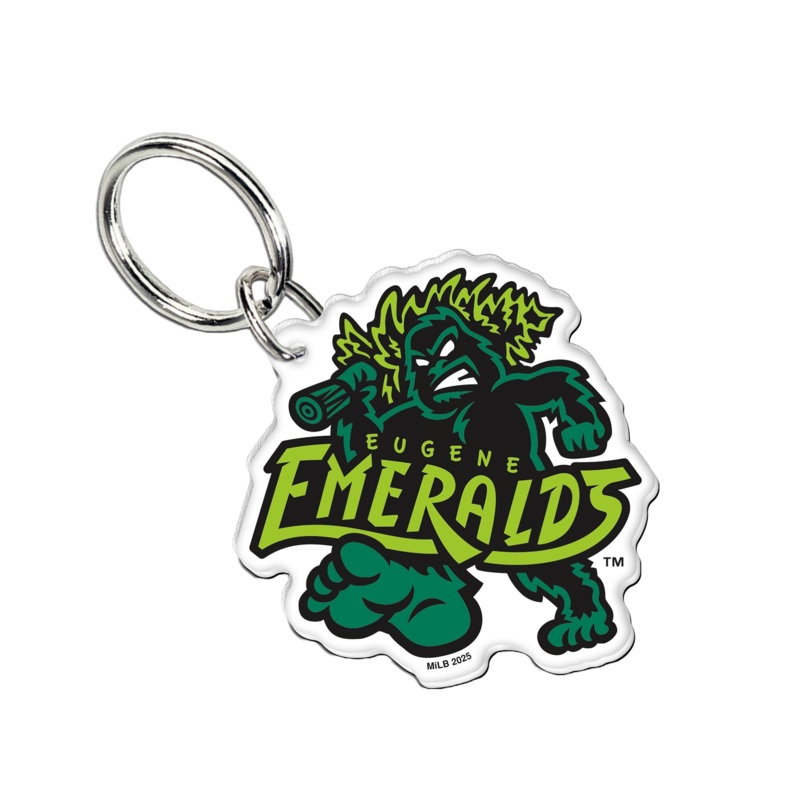 Eugene Emeralds WinCraft Dye-Cut Keychain