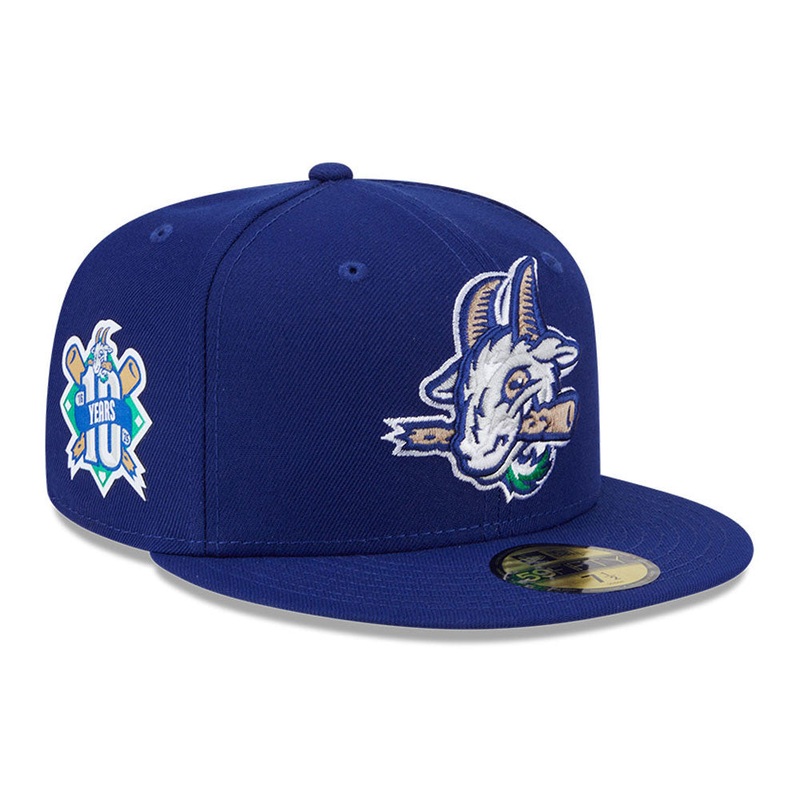 Hartford Yard Goats New Era On-Field Road Cap – 10 Year Patch