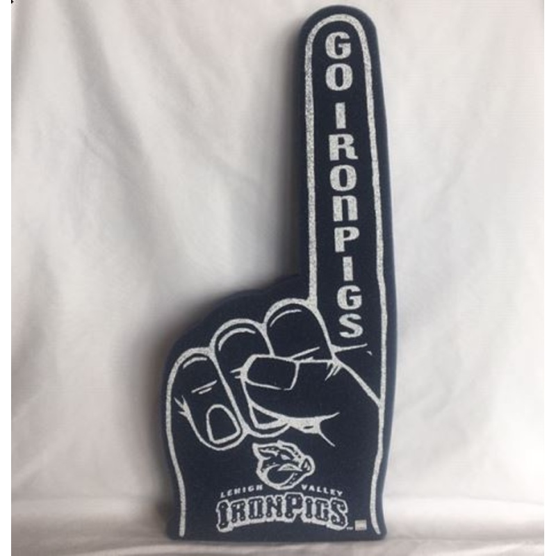 IronPigs Navy 18″ Foam Finger