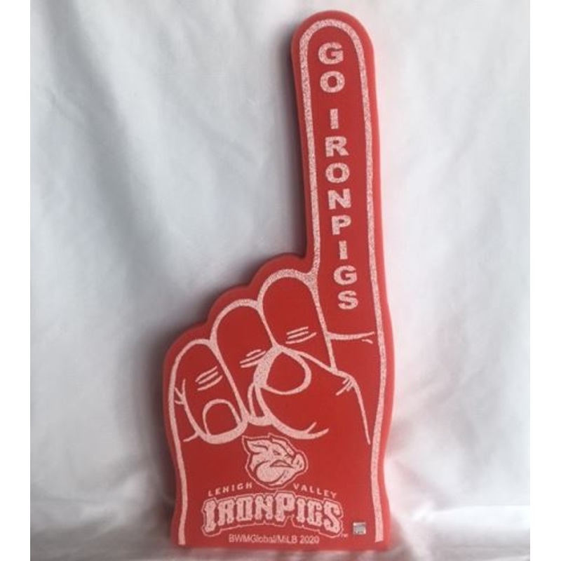 IronPigs Red 16″ Foam Finger