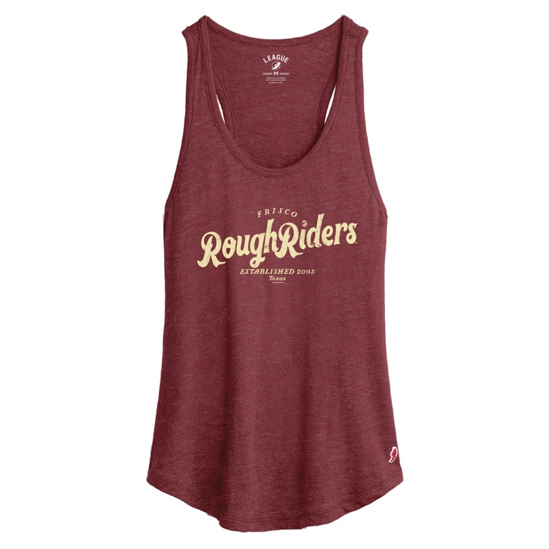 League Ladies Maroon Tank
