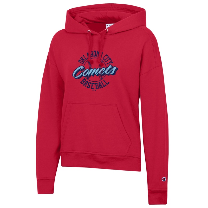 OKC Comets Women’s Red Comets Hoodie