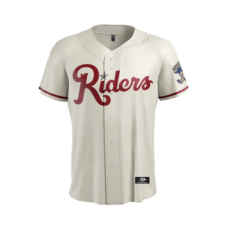 OT RoughRiders Youth Cream Replica Jersey