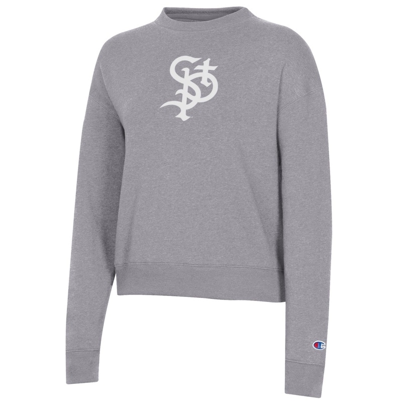 Saints Women’s Triumph Long Sleeve Fleece Crew