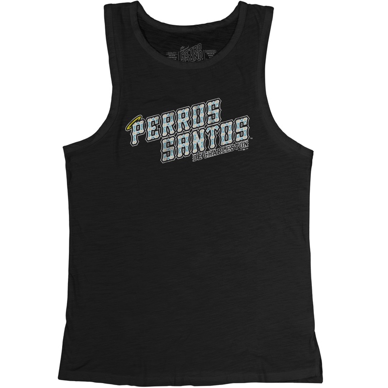 Charleston RiverDogs Women’s Perros Santos Sleeveless Black Tee