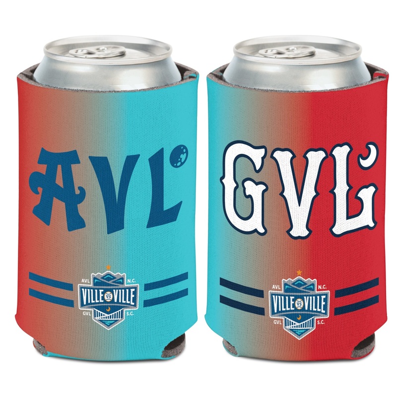 Greenville Drive Wincraft Ville to Ville Koozie