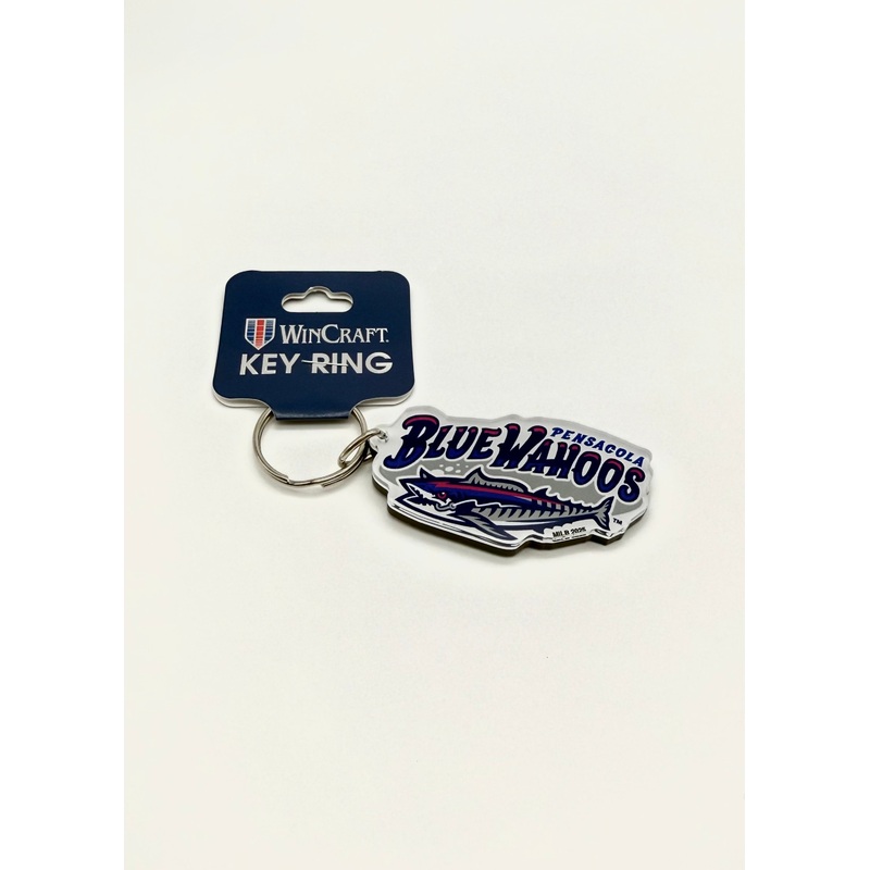 Pensacola Blue Wahoos Key Ring