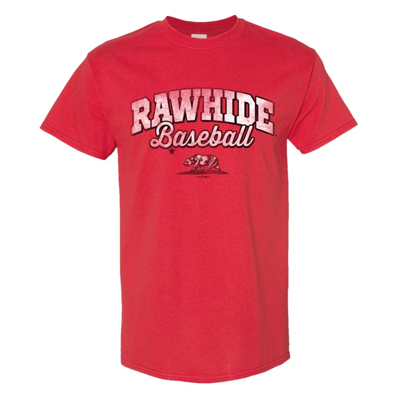 Rawhide Arch Script State Logo