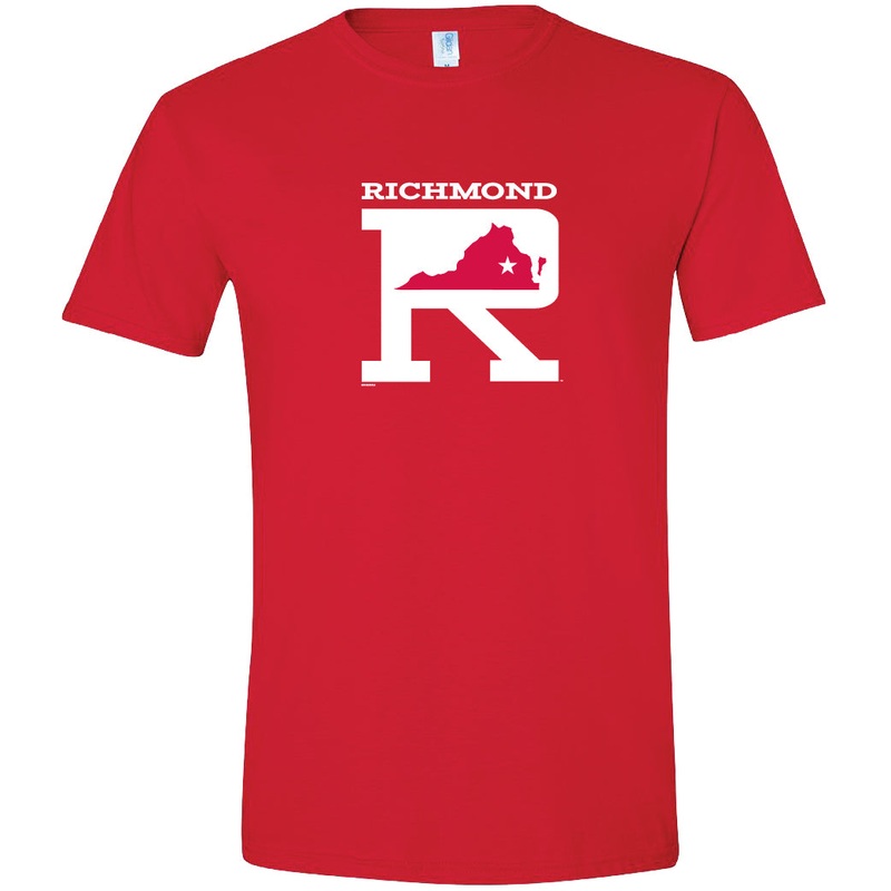 Richmond Flying Squirrels Fauxback R Tee