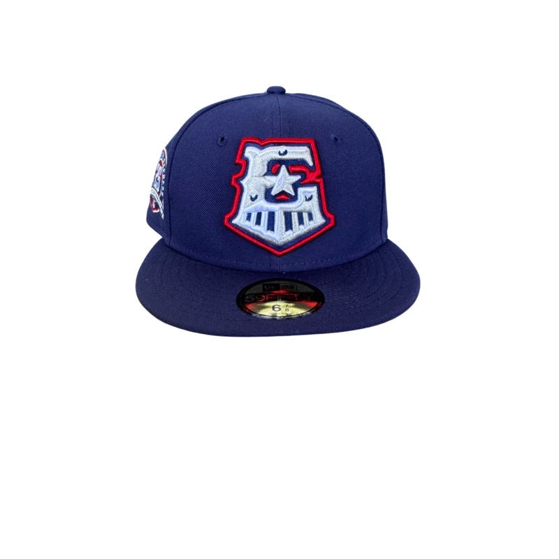 Round Rock Express New Era Home 25 Seasons Patch 5950