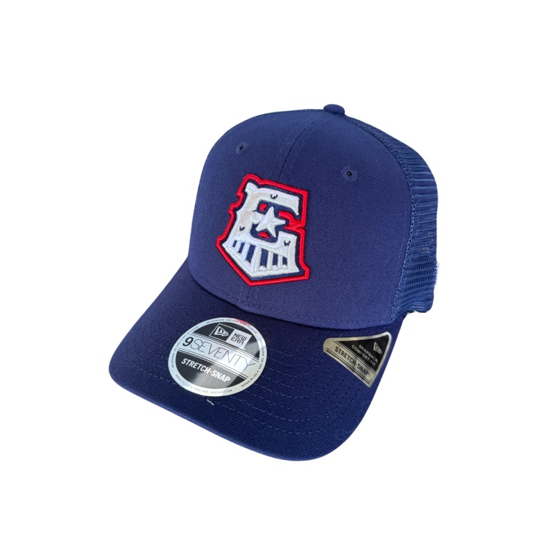 Round Rock Express New Era Youth Navy/Navy Mesh 970
