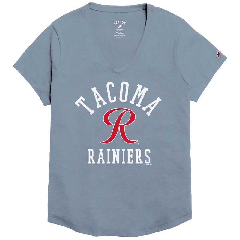 Tacoma Rainiers League Women’s Blue Scoop Neck Tee