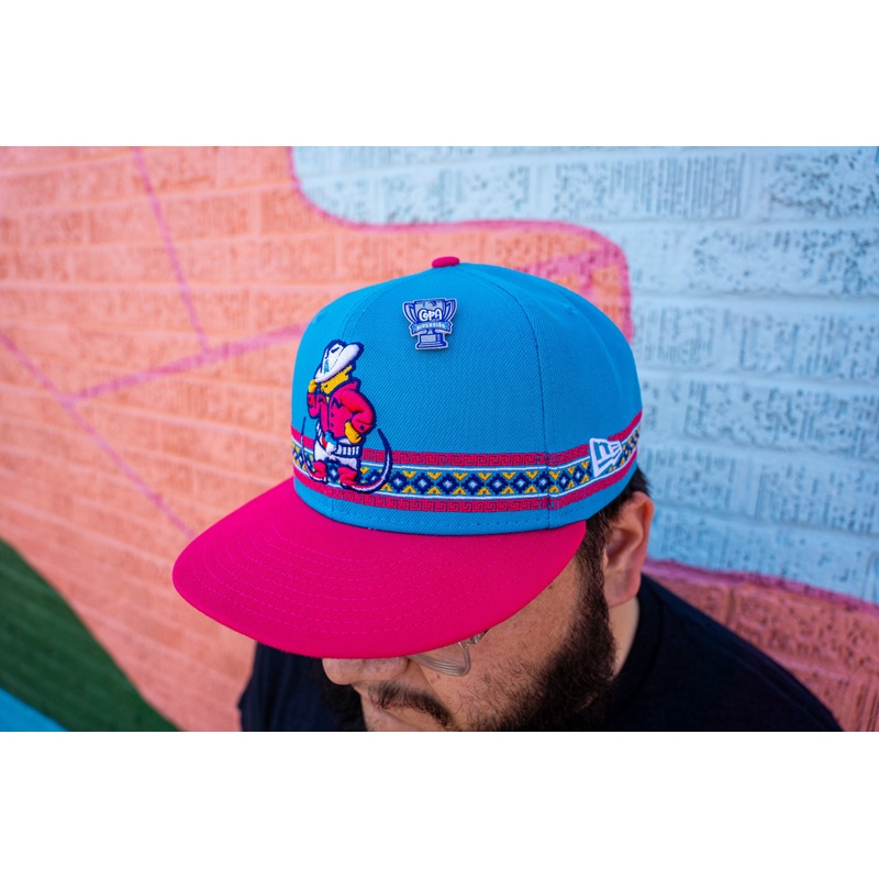 Amarillo Sod Poodles New Era Pointy Boots Dance Aztec 9FIFTY Cap