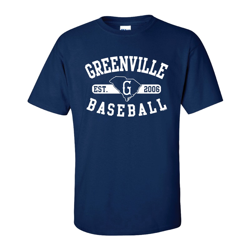 Greenville Drive Bimm Ridder Navy Cotton Classic Tee