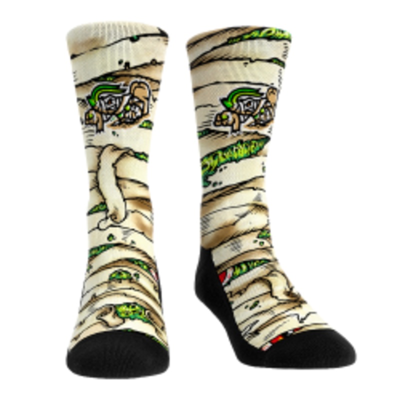 Jacksonville Jumbo Shrimp Rock Em’ Socks Prawn Of The Dead Under Wraps Socks