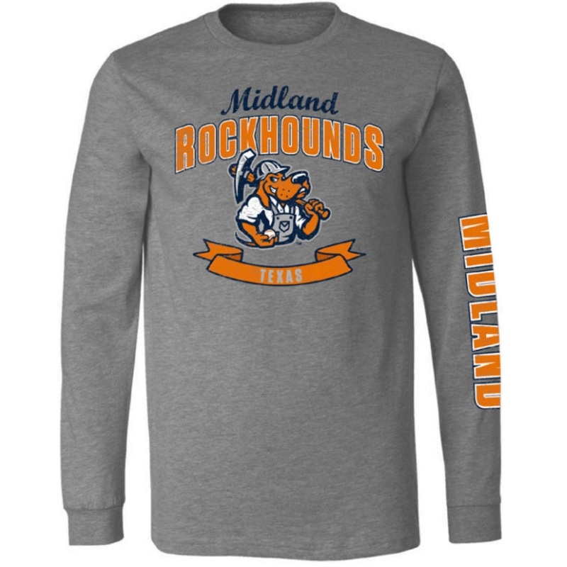 Midland RockHounds 108 Stitches Long Sleeve Tee