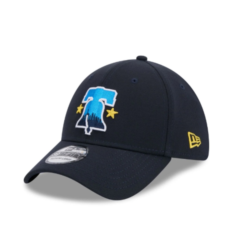 New Era 39Thirty Philadelphia Phillies City Connect Navy Stretch Fit