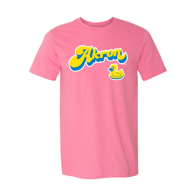 Pink Fauxback Tee