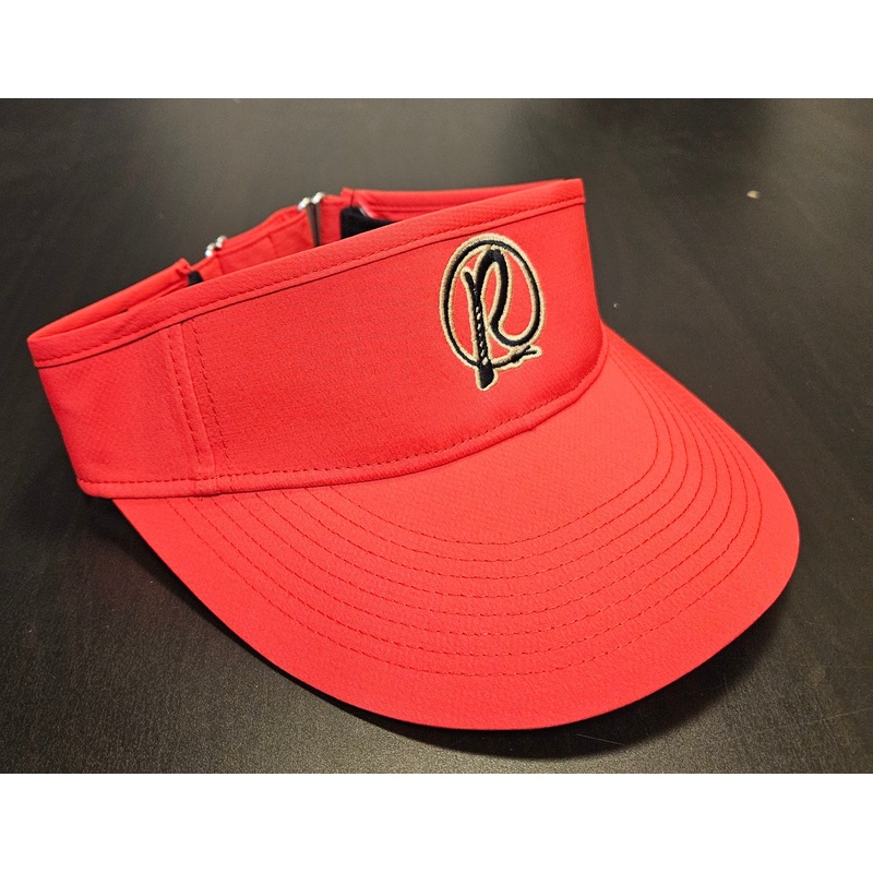 Rawhide Red Visor Hat