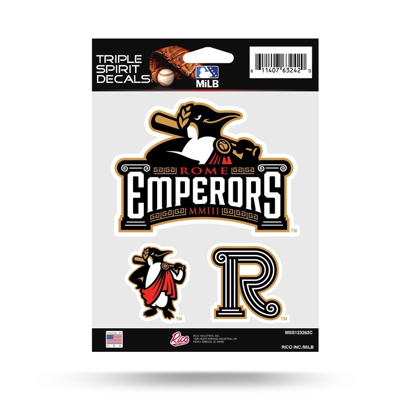 Rome Emperors 3 Piece Sticker Set