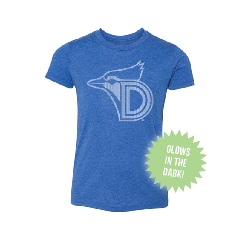 Dunedin Blue Jays Youth Glow in the Dark Tee