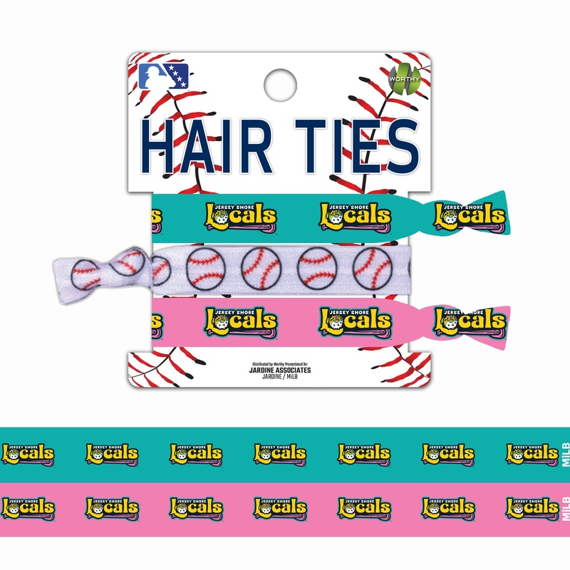 Jersey Shore BlueClaws TNC Jersey Shore Locals 3 pack Hair Ties