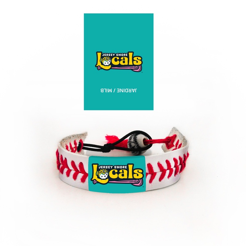 Jersey Shore BlueClaws TNC Locals Beaseball Seam Bracelet