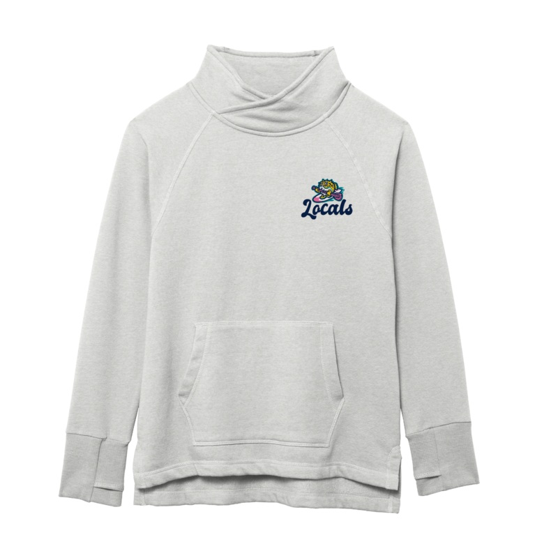 Jersey Shore BlueClaws TNC Locals Ladies Funnel Neck Pullover