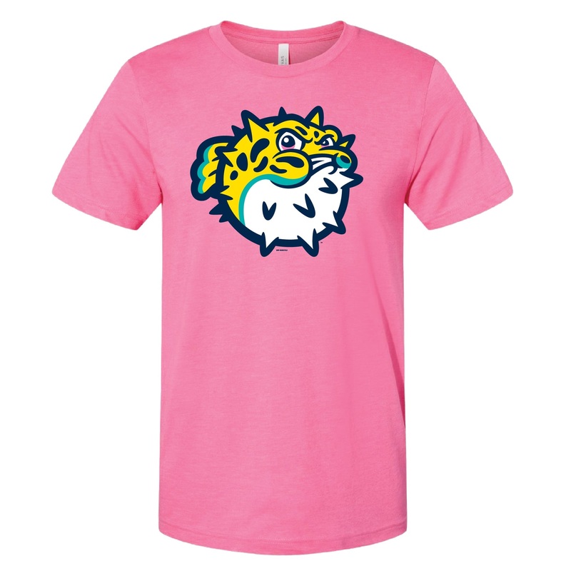 Jersey Shore BlueClaws TNC  Locals Primary Logo Tee in Pink