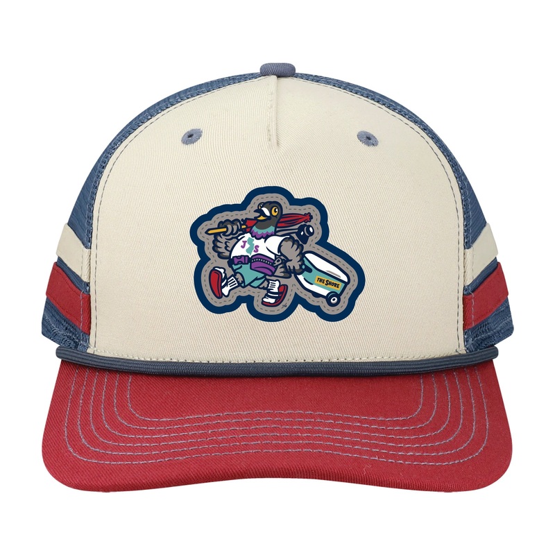 Jersey Shore BlueClaws TNC The Bennys Stone Trucker Cap