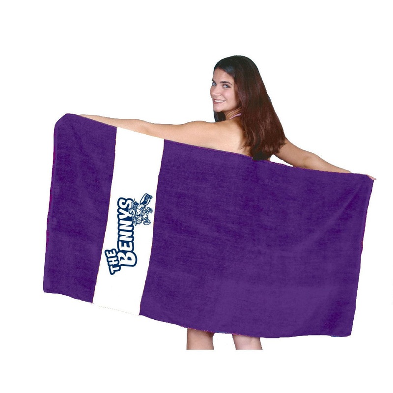 Jersey Shore BlueClaws TNC The Bennys Wordmark Beach Towel
