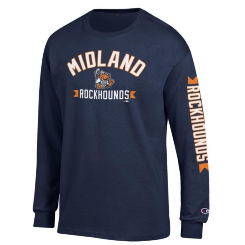 Midland RockHounds Champion Jersey Long Sleeve Tee