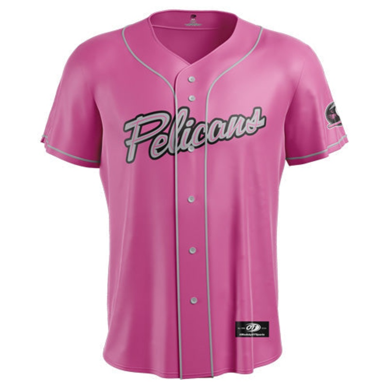 Myrtle Beach Pelicans OT Sports Youth Pink Replica Jersey