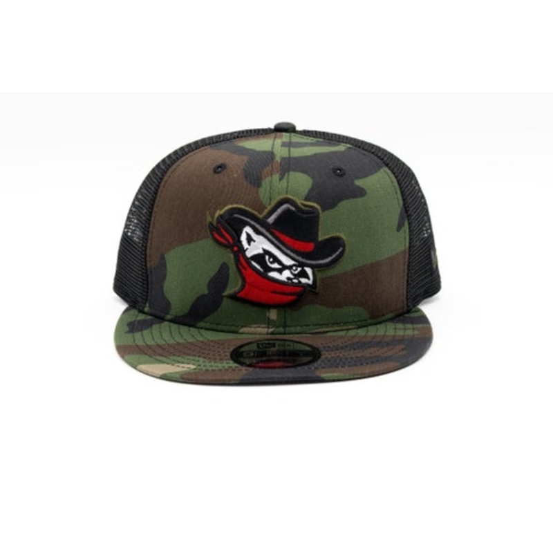 New Era Camo Red Logo 9fifty
