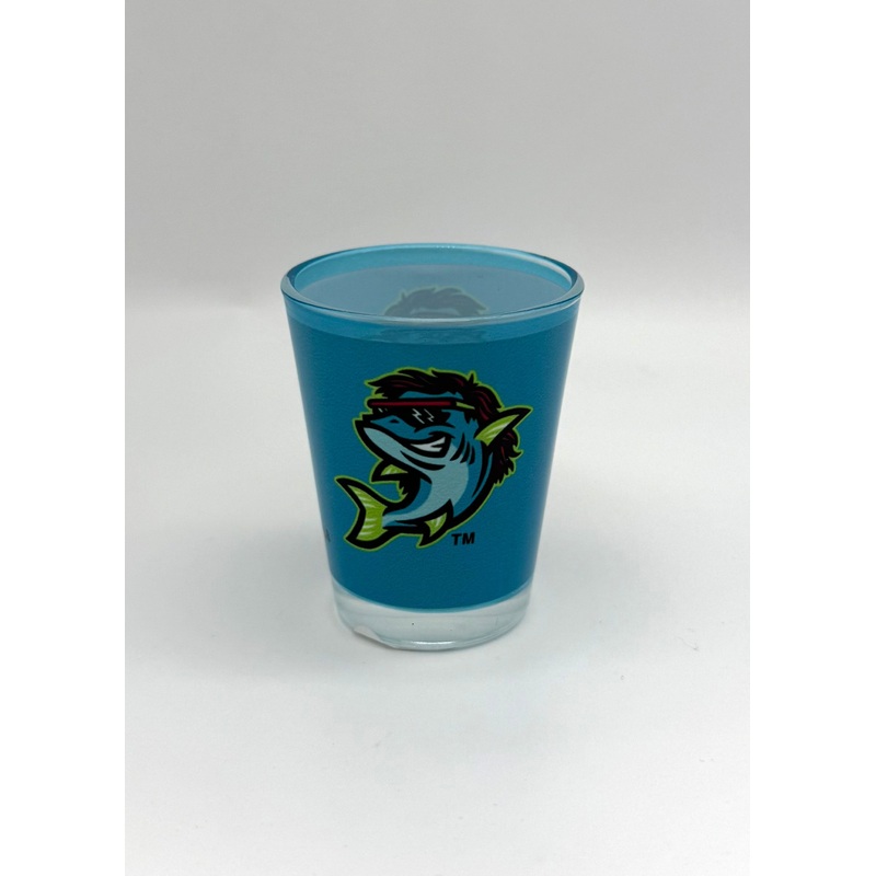 Pensacola Blue Wahoos Mullet Shot Glass