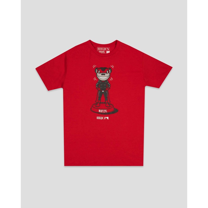 Richmond Flying Squirrels Baseballism Nutzy Bobblehead Tee
